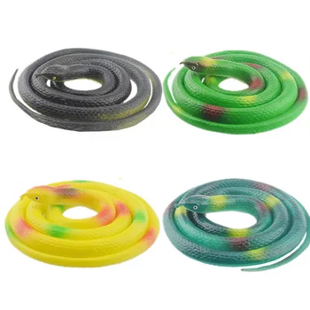 

19 Types Halloween Realistic Soft Rubber Toy Snake Safari Garden Props Joke Prank Gift Novelty Gag Playing Jokes Toy Fake Snakes