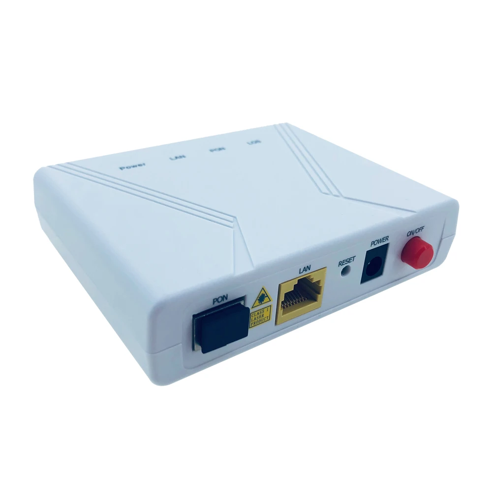 Ftth GPON ONU ONT 1GE 1 порт одиночный LAN OLT 25G Gpon фотоэлемент волокна для дома FTTB совместим с