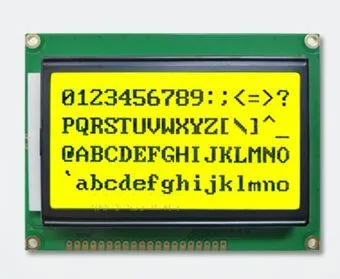 Port 12864 Module ST7920 Yellow Green Backlight LCD Display Diy Kit 128x64 Dot n Port 12864 Module ST7920 Yellow Green Backlight LCD Display Diy Kit 128x64 Dot n