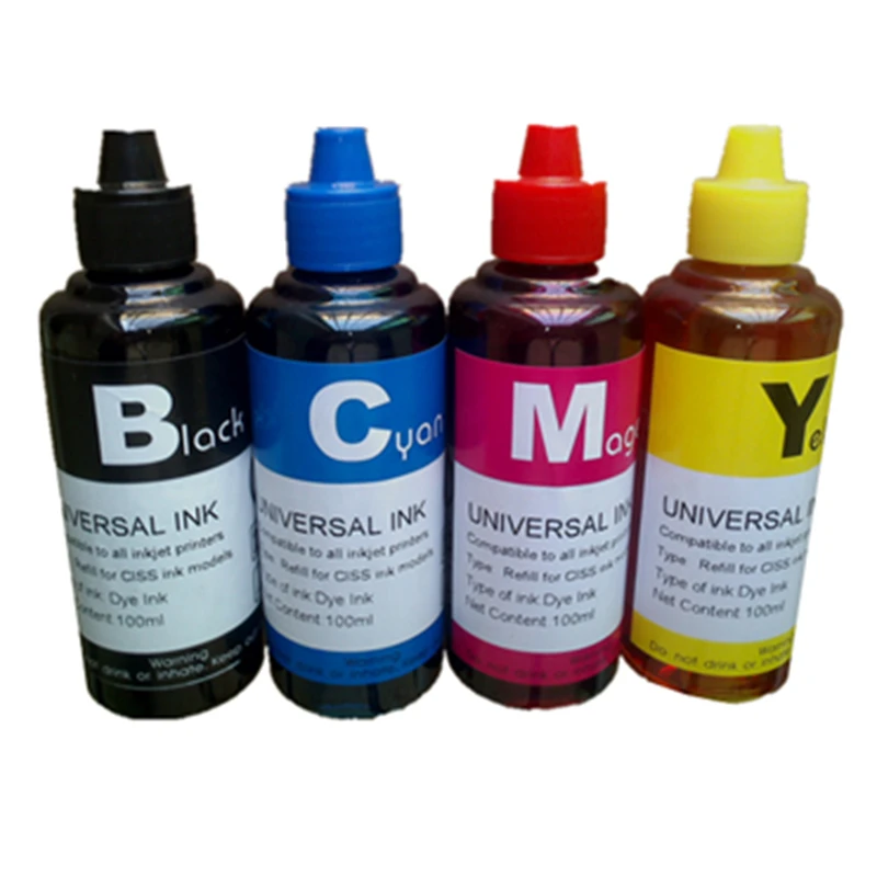 4X ink bottle for 364 564 920 862 178 670 dye based ink refill ink suit for CISS refillable