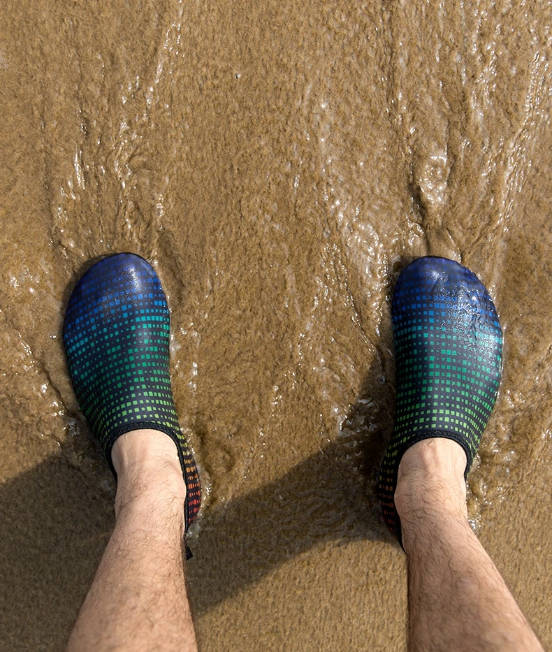 Naturehike Женская и мужская водонепроницаемая обувь босиком быстросохнущие акваноски для пляжный плавательный для серфинга Йога упражнения Акваобувь