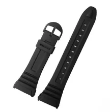 Watchbands Accessories for Casio W-96H Silicone Raplacement Belt Watch Band Strap