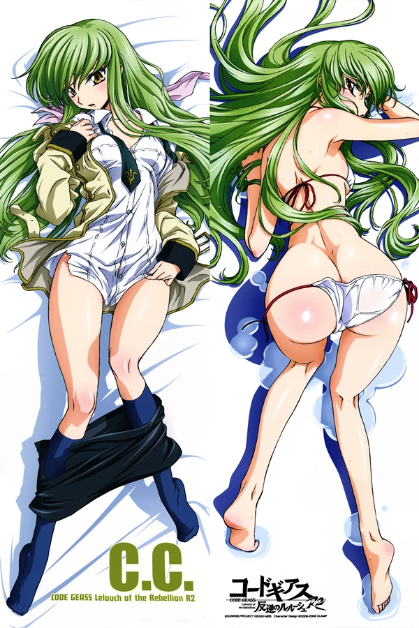 

CODE GEASS Lelouch of the Rebellion C.C. Anime Dakimakura Pillow Case Hug Pillowcase Life-sized Throw pillows Bedding