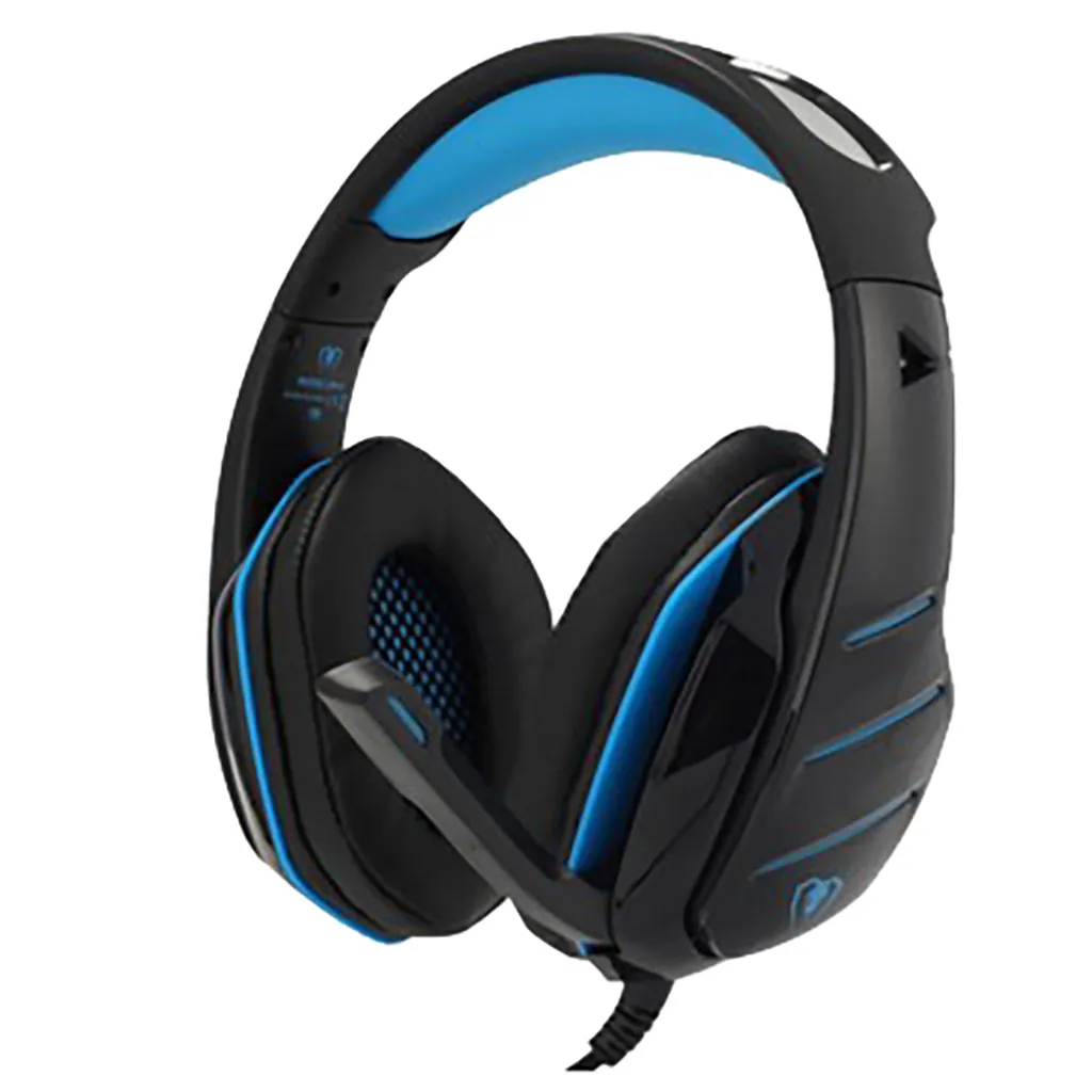 Gaming Headset Deep Bass Stereo Game High Quality Headphone with Microphone LED Light for PS4 PC Laptop+Gaming Mouse+Mice Pad