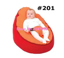 Cheap Baby Bean Bag Children Sofa Chair Cover Soft Snuggle Bed Without Fillings 