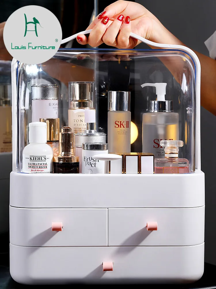 

Shelf Net Red Cosmetics Hostel Desktop Dust-proof Home Dressing Table Skin Care Products