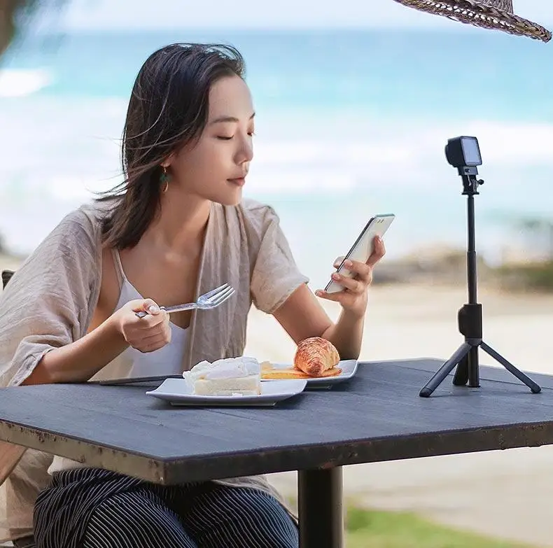 Оригинальная маленькая селфи палка Xiaomi Mijia штатив с Bluetooth 3 0 и дистанционным