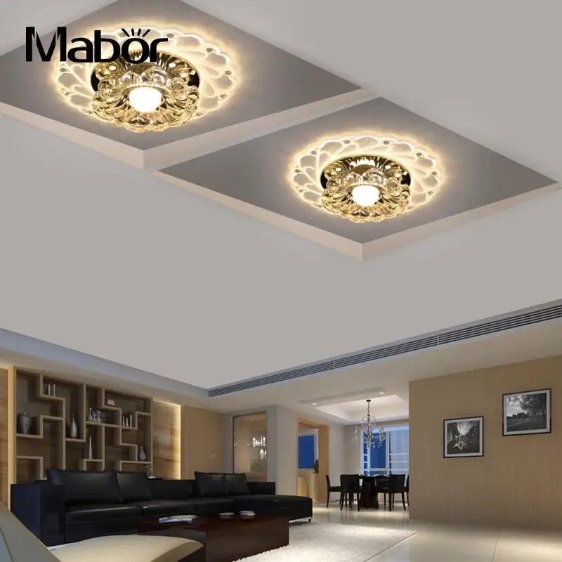 

Crystal LED Superior Lighting Ceiling Chandelier Lamp For Porch Bedroom