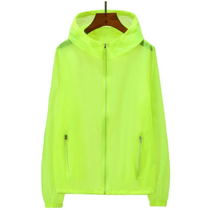 yellow Новинка, унисекс, Подлинная УФ-защита от солнца, куртки, пальто, одежда, прозрачные толстовки с длинными рукавами, Пляжная футболка, Солнцезащитная накидка - Цвет: yellow