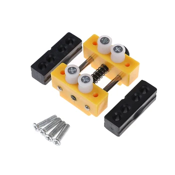

Multifunction Aluminum Table bench vise Drill Press Vice Flat Tong For Drilling Milling Engraver Woodworking Power Tool Part