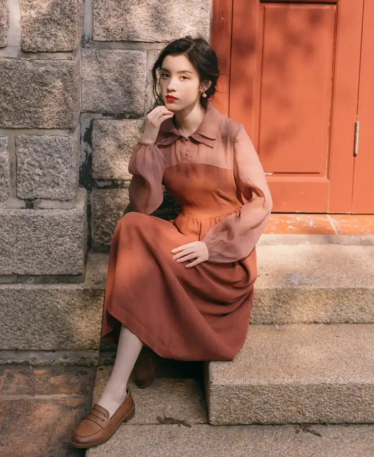 vintage french dress