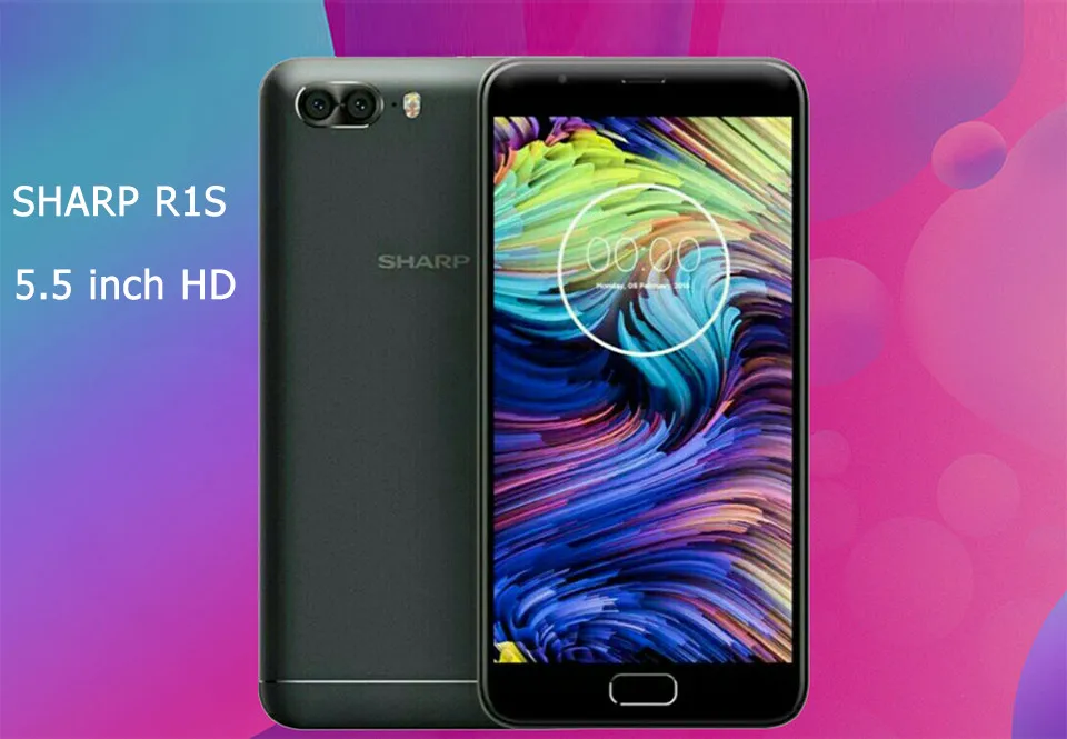 Смартфон SHARP R1S FS8028, глобальная версия, 5,5 дюймов, HD ips, 2.5D, изогнутый MTK6750, четыре ядра, 3 ГБ, 32 ГБ, 5000 мАч, 4G LTE, Android Celphone