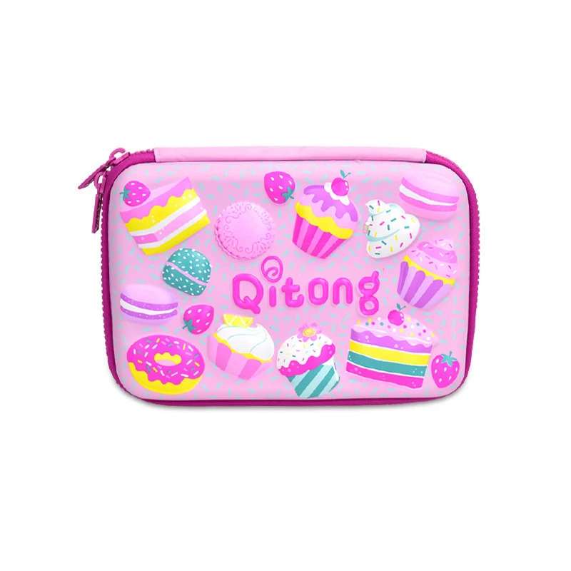 

Sweet Cake Pencil Case Eva School Girls Kawaii Pencil Box Cute Cartoon Pencil Bag Large Capacity Pen Pencil Cases Bts Stationery