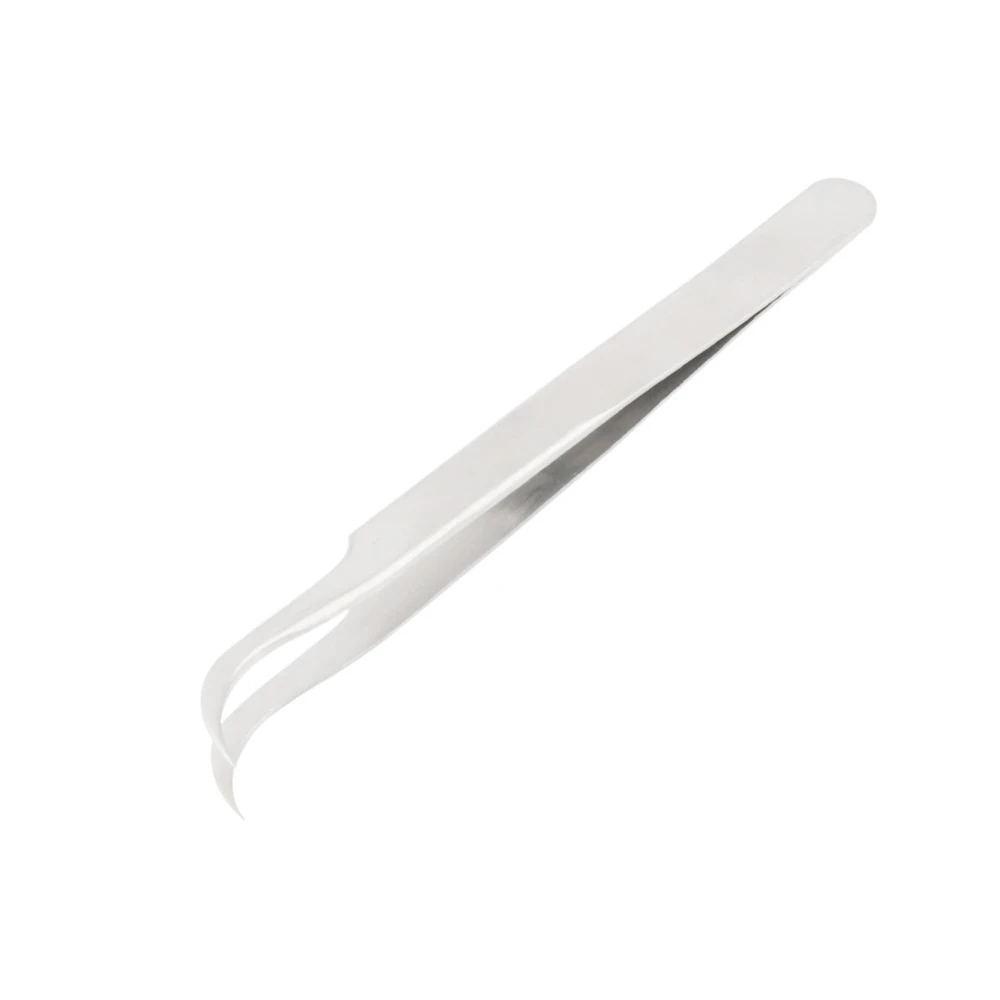 

11cm Bent Tweezer Portable Stainless Steel Industrial tweezers Tools hand tools Straight Bent Type For Jewelry Making Supplies