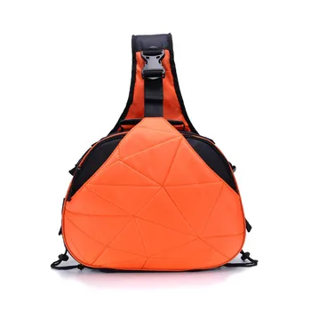 

Waterproof Travel DSLR Shoulder Camera Bag With Rain Cover Triangle Sling Bag For Sony Nikon Canon Digital Camera