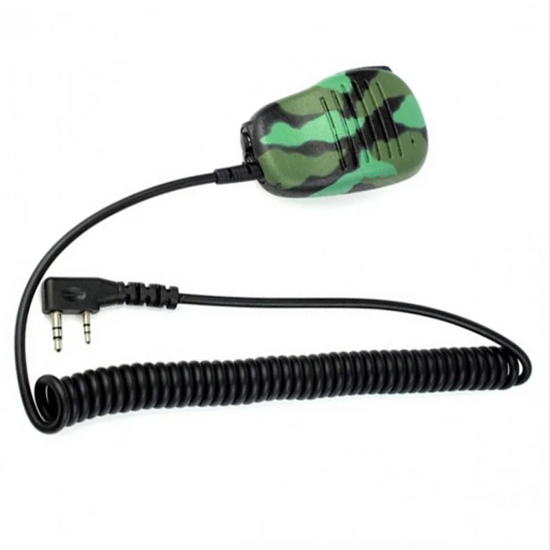 

2PIN Camouflage Handheld Speaker Mic for Baofeng UV-5R two way radio walkie talkie