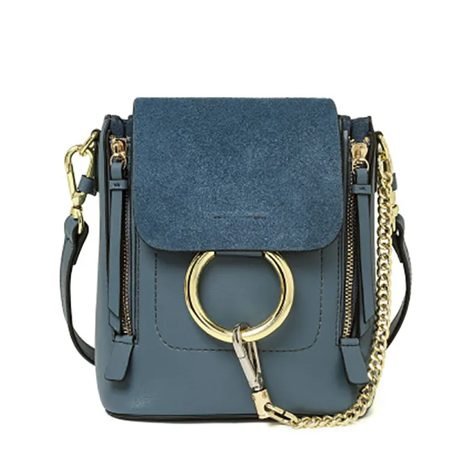 

HJKL Genuine Leather Bag For Women,Luxury Handbags Women Bags Designer,Leisure Round Buckle Shoulder Crossbody Bag