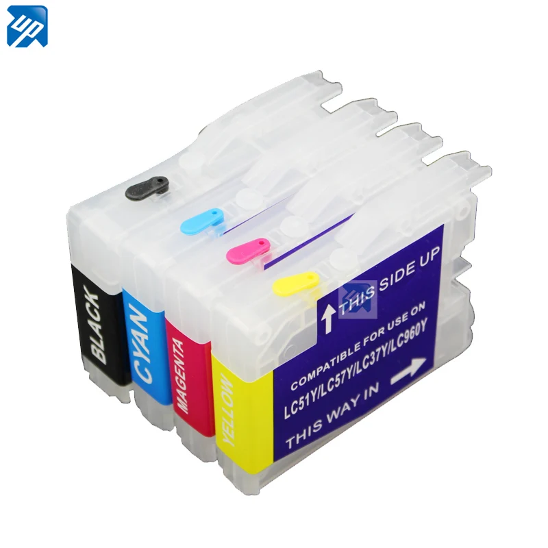 

Empty refillable Ink cartridge for brother MFC-440cn MFC-240C MFC-440cn MFC-240C MFC-465CN MFC-3360C MFC-5460CN LC51 lc-51 LC57