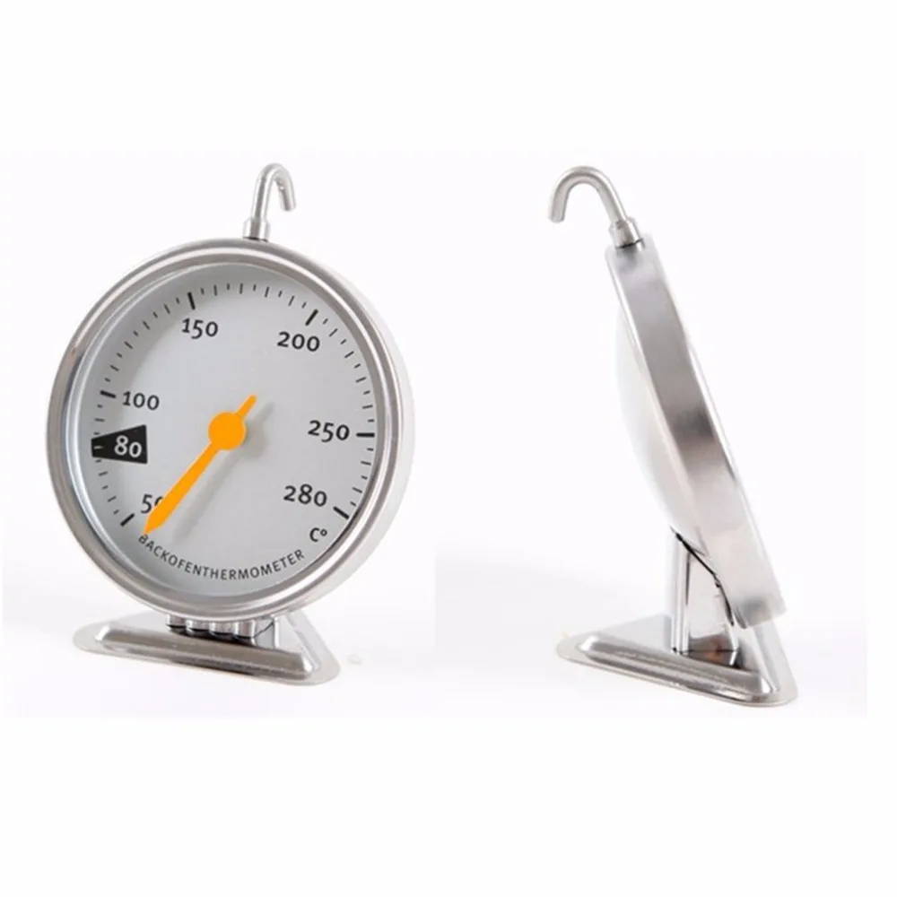 Hot Food Meat Temperature Upright Dial Oven Thermometer Stainless Steel