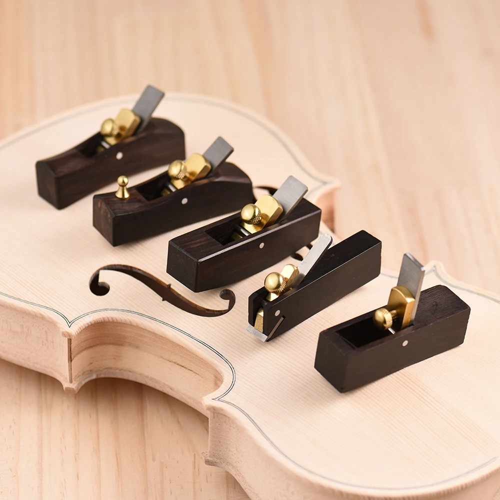 

A Set of Violin Plane Cutter 5pcs Woodworking Plane Cutter Tool Set for Violin Viola Cello Wooden Instrument Accessories