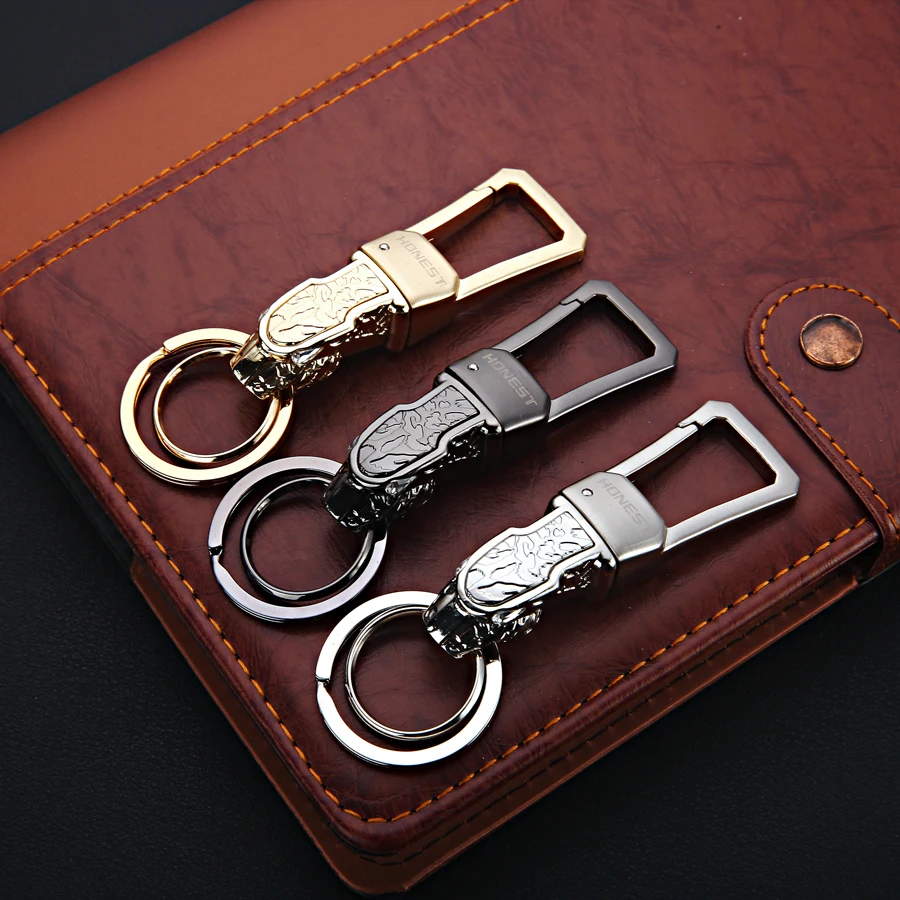 

Leopard Head Car Keychain Upscale Auto Metal Men KeyRing Key Chain for Jaguar XF XJ XE BMW E39 E36 E60 E90 Honda Ford Toyota KIA