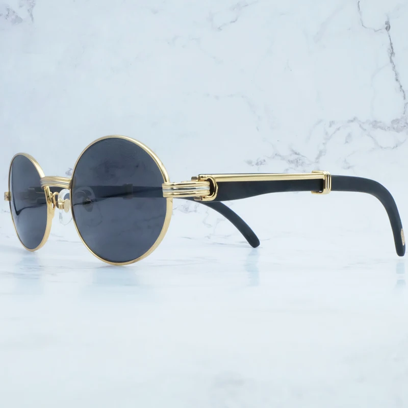 black wood gold grey