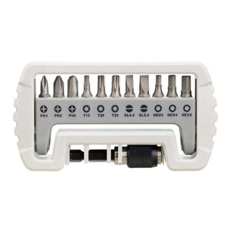 

Bosch Batch Head Set Consists Of 11 Sets With 25 Screws, 1 Cross Socket Hexagon X Type Electric Batch Head Accessories