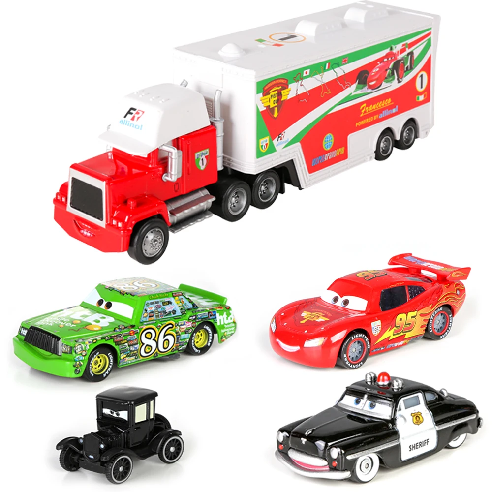 

17 Style Lightning McQueen Pixar cars 3 Chick Hicks Metal Diecast Toy Car 1:55 Loose Brand New In Stock & Free Shipping