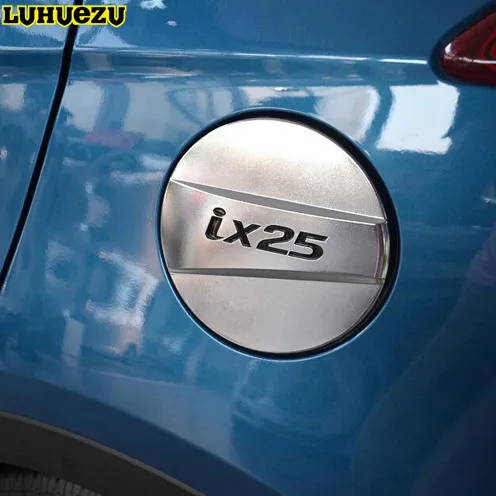 Крышка топливного бака Luhuezu хромированная крышка газового для Hyundai Creta IX25