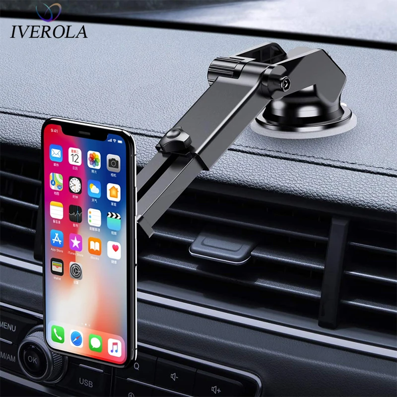 

Univerola Magnetic Phone Holder Mobile Phone Stand Mount Holder for Car Windscreen Dashboard Strong Magnet Stand for iPhone X 8