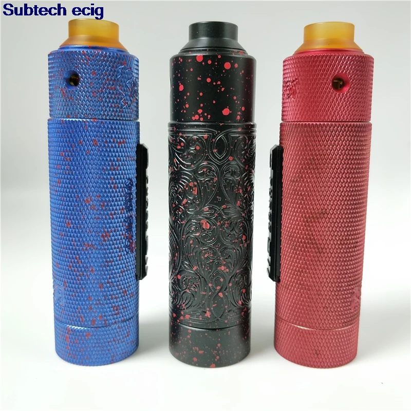 Новейший механический мод purg slam piece с комплектом электронных сигарет SHOT RDA 30 мм 18350