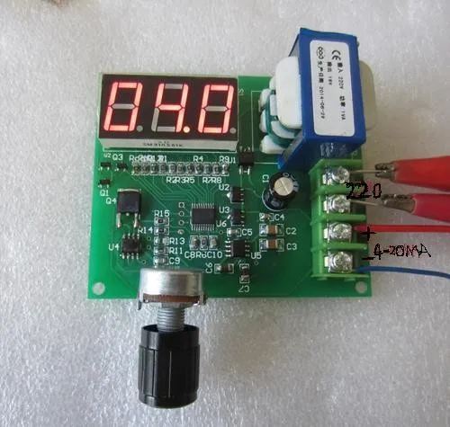 AC 220 V, 4-20ma генератор сигналов, ручной, цифровой точность до 0.1MA