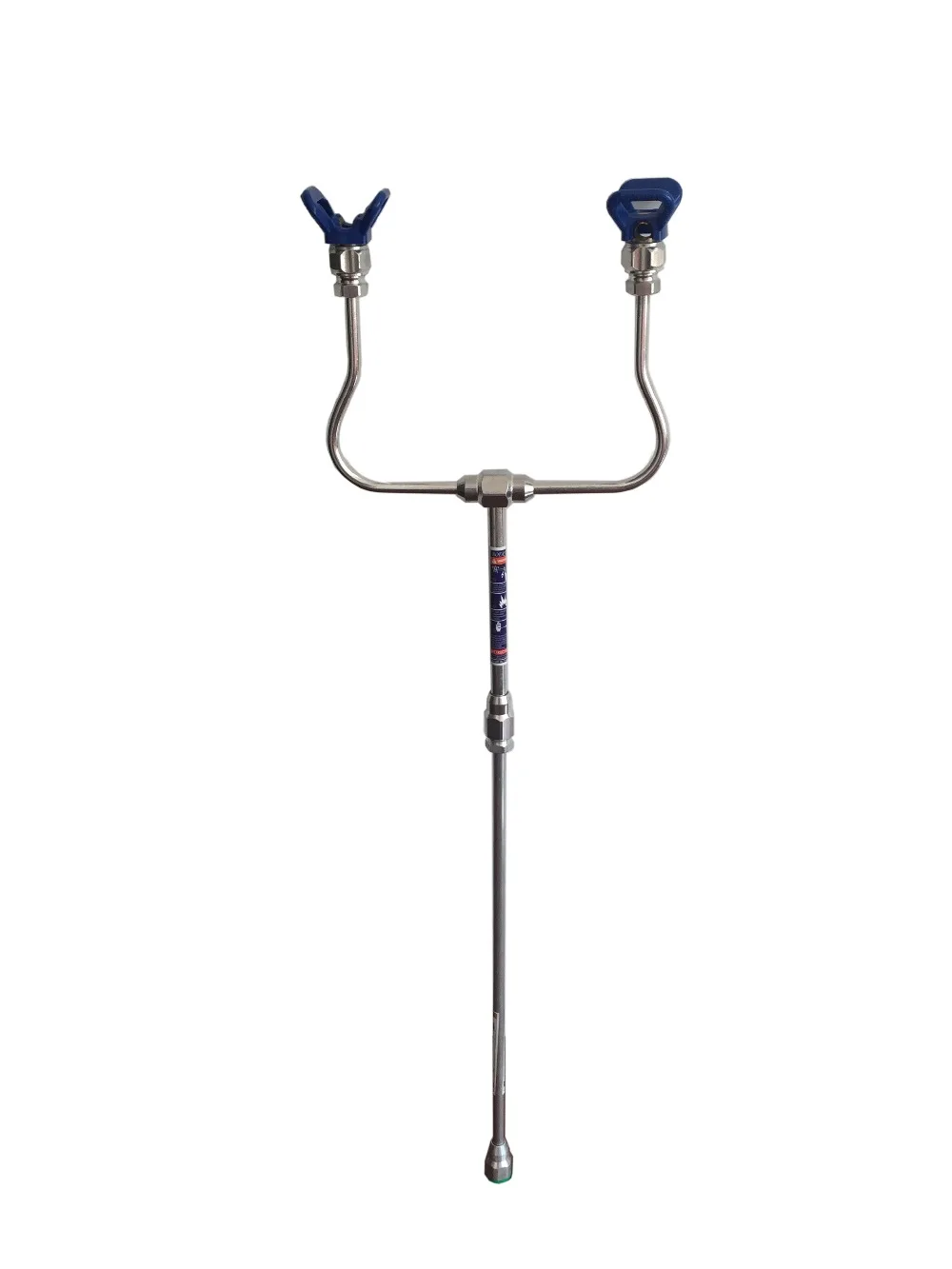 

Professional airless spare tool double nozzle guard with 75cm extend pole