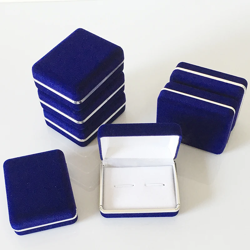 

VAGULA Cufflink box New Blue Cuff links Case Gemelos Box Jewelry Box 51
