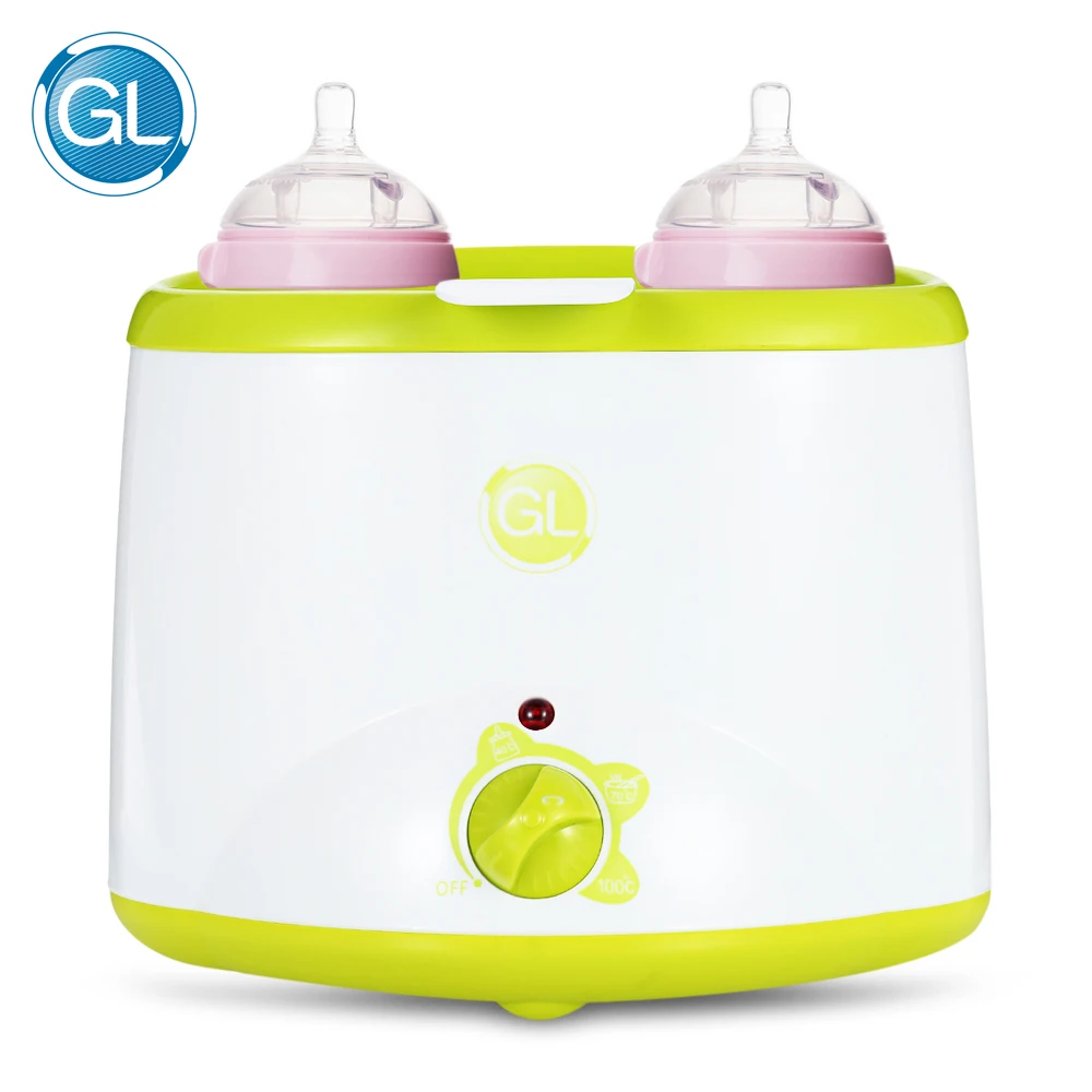 GL Double Dual Baby Food Containe Warmer Heater Sterilizer Multi functional Baby Bottle Storage