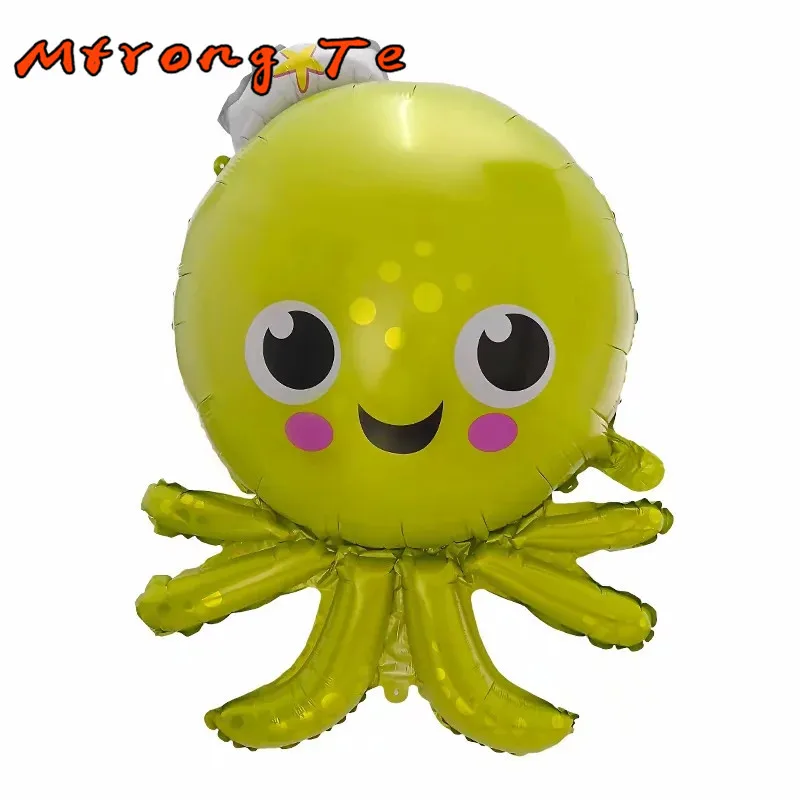 Большой мультфильм морских животных Starfish Фольга шар Дети вечеринка в честь Дня