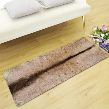 

Honlaker Fashion Animal Striped Long Carpet Living Room Decorative Floor Mat Antiskid Kitchen Mat Entrance Door Mat 40x120cm