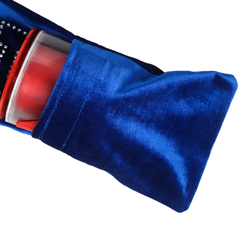 RG Professional Protective Velvet Fabric Accessories Fitness Artistic Gymnastics Ribbon Bag Girls' Rhinestones 24 Color