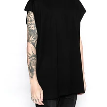 Новинка года, Модный Свободный жилет в стиле хип-хоп с дырками для мужчин, женская летняя модная повседневная майка для отдыха, брендовая майка