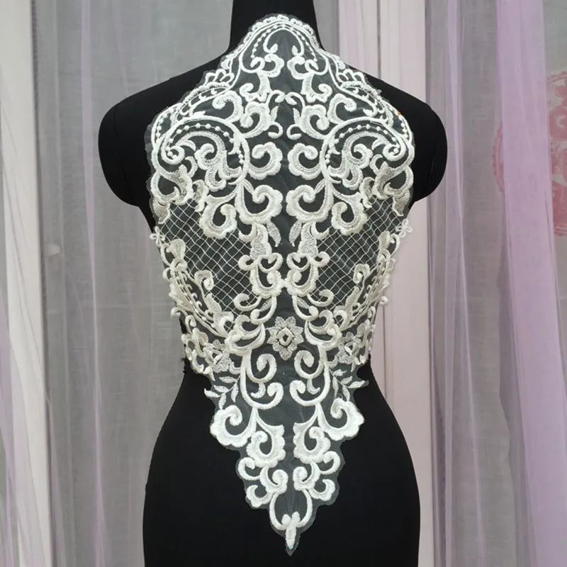 

1-5 Pieces Lace Trim Lace Applique Polyester Mesh Accessories For Clothes Home Textiles Apparel Sewing Lace Fabric
