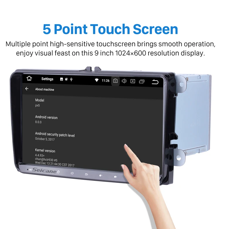 Seicane 2Din Android 9.0 9\