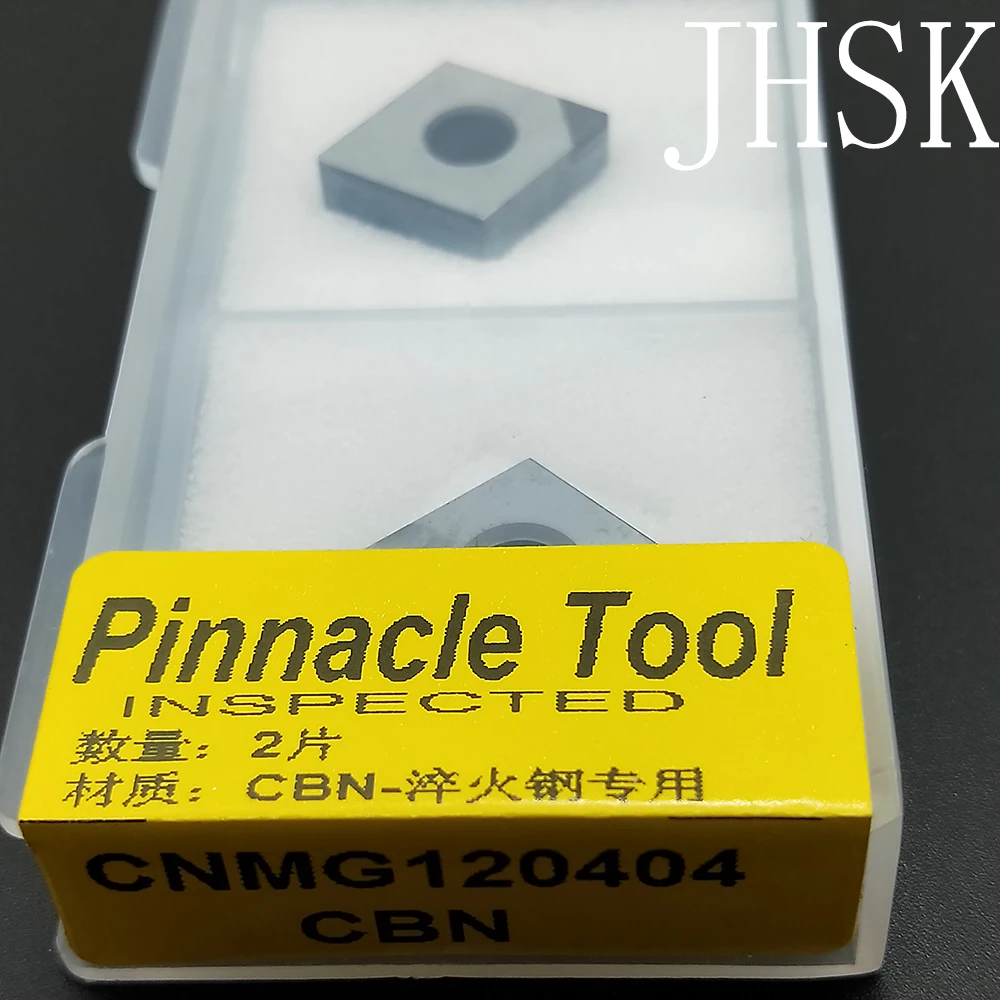 

2pcs CNMG120404 PCD CNMG120408 CBN CNMG120404 CBN blade for cutting high hardness materials tools Inserts High cost performance