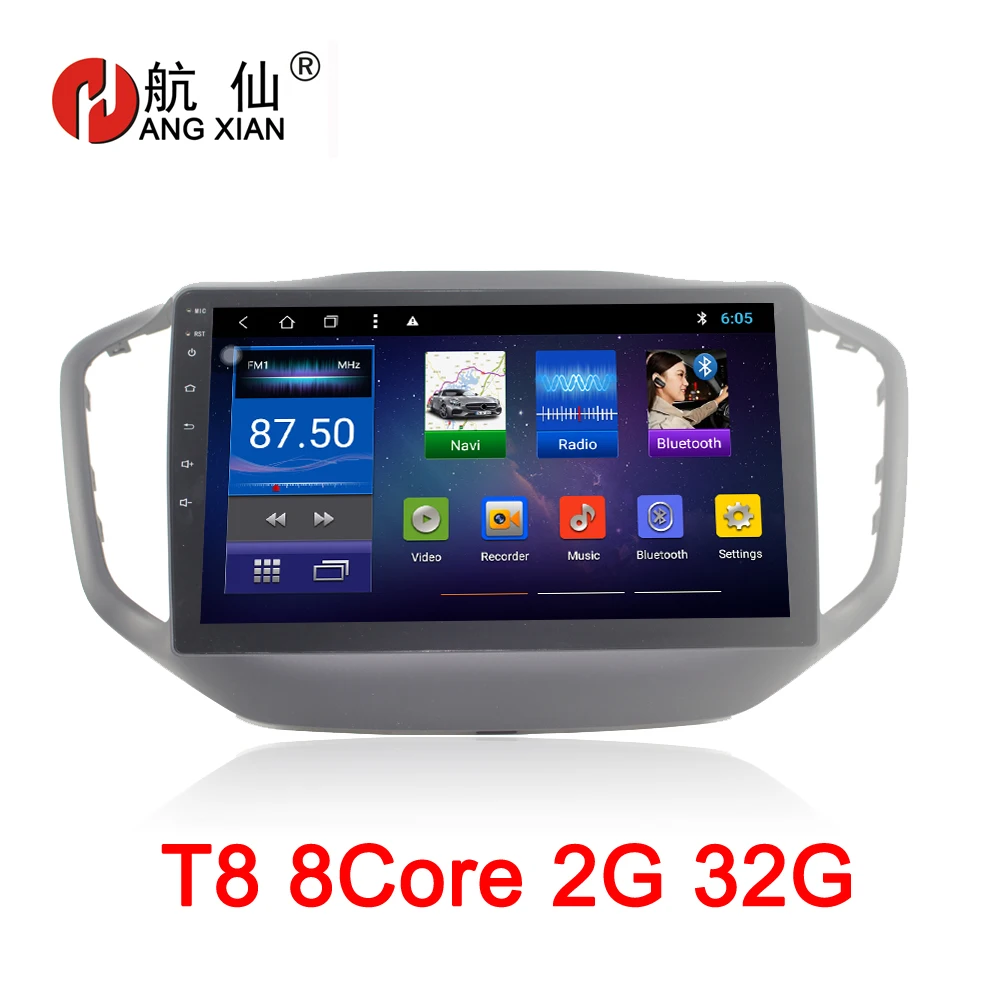 

10 inch Android 8.1 Octa 8 Core 2G RAM 32G ROM Car DVD Player for Chery Tiggo 5 Car Radio GPS Navigation WIFI