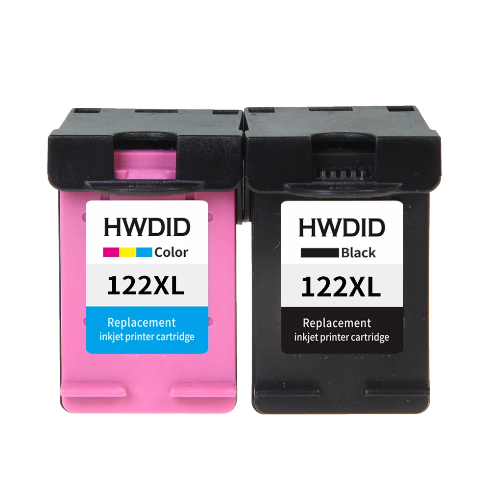 HWDID 122XL заправленный чернильный картридж Замена для hp 122 XL Deskje 1000 1050 2000 2050 3000 3050A 3052A