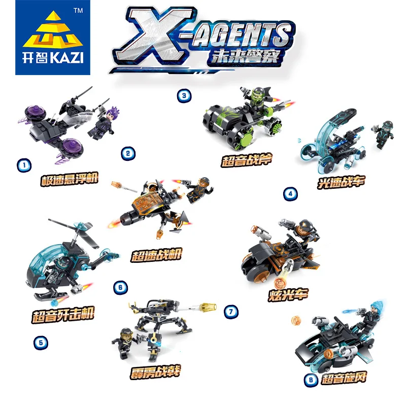 6601 591pcs Vehicle Constructor Model Kit Blocks Compatible LEGO Bricks Toys for Boys Girls Children Modeling