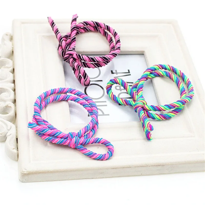 

1PCS Hot Two-color spiral Hair Accessories For Women Headband,Elastic Bands For Hair For Girls,Hair Band Hair Ornaments For Kids
