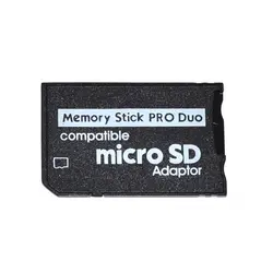 100 шт. для Micro SD TF для MS Memory Stick для Pro Duo Card адаптер конвертер Memory Stick для Оборудование для psp 1000 2000 3000