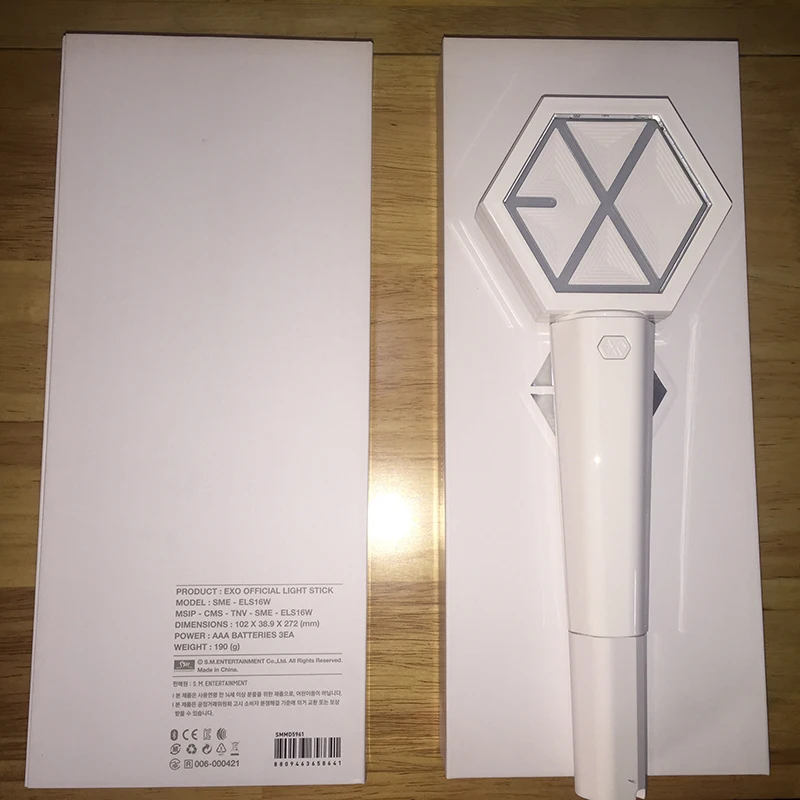 [MYKPOP]~ Официальный~ EXO Официальный светильник Stick Ver. 2,0 для EXO концерта KPOP коллекция фанатов SA18110301