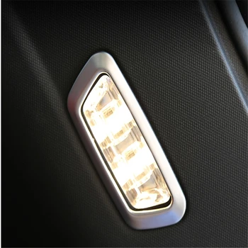 

WELKINRY car auto cover styling for Benz GLC 2016 2017 2018 ABS chrome rear tail box gate roof top reading lamp light trim