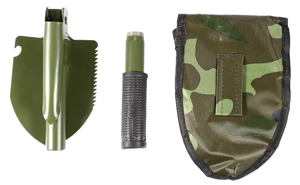 Outlife Multifunctional Military Folding Sappers Shovel Survival Spade Emergency Garden Camping Outdoor Tool